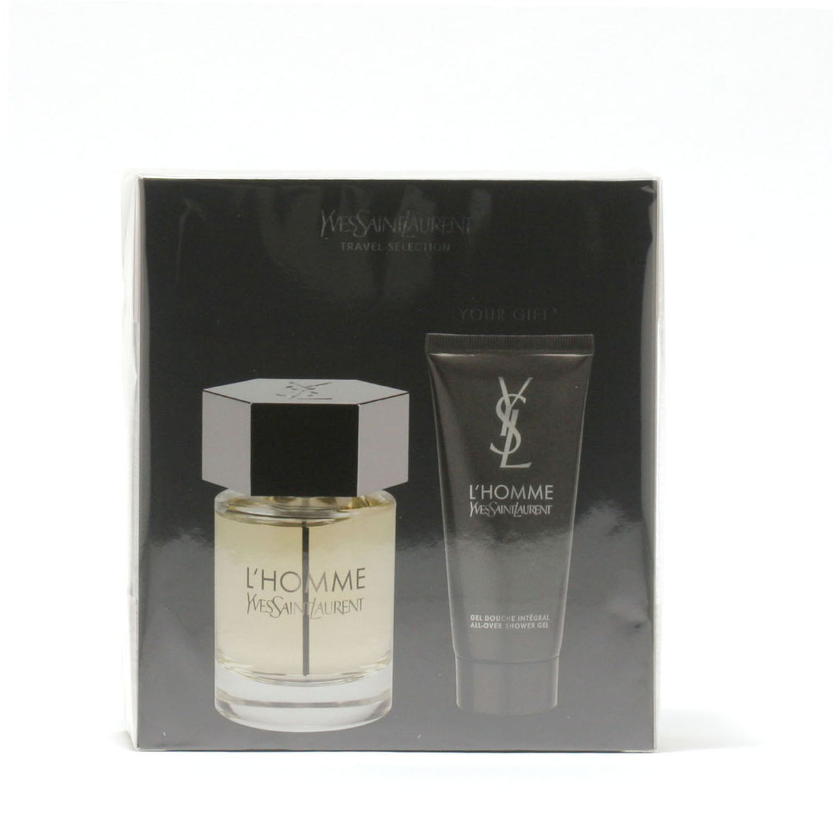 Yves Saint Laurent L'Homme 3.4 EDT Spray/3.4 Sgtravel Set