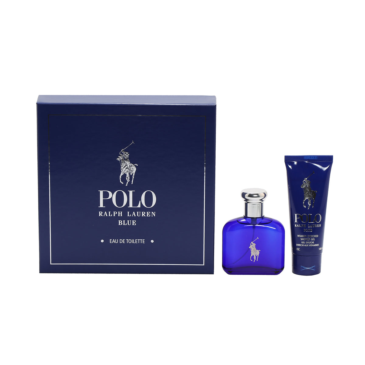 Polo Blue for Men 2.5 Spray/3.4SHOWER Gel