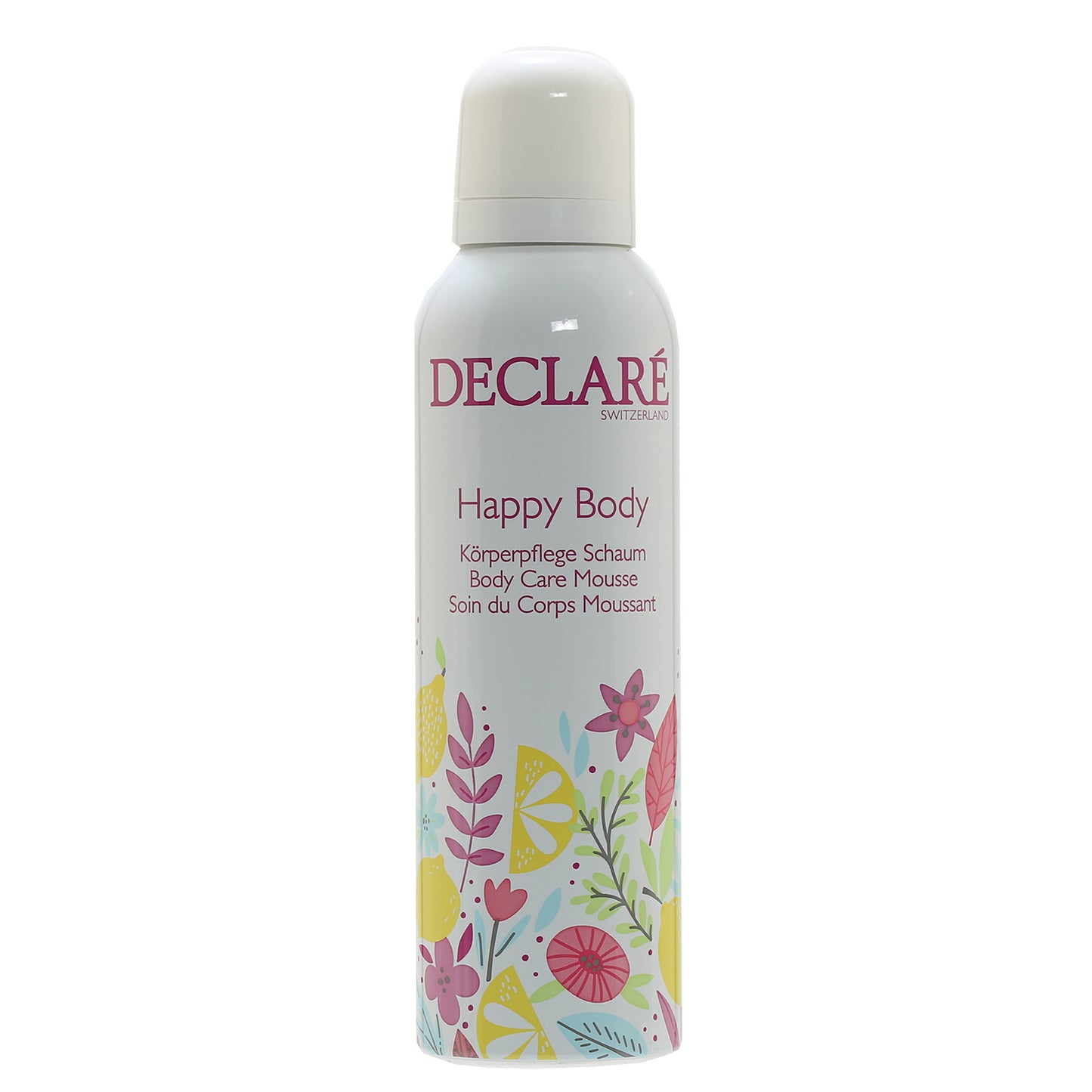 DECLARE HAPPY BODY BODY MOUSSE AEROSOL CAN