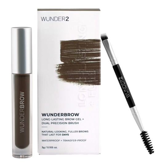 WUNDERBROW EYEBROW GEL-BLACK/BROWN