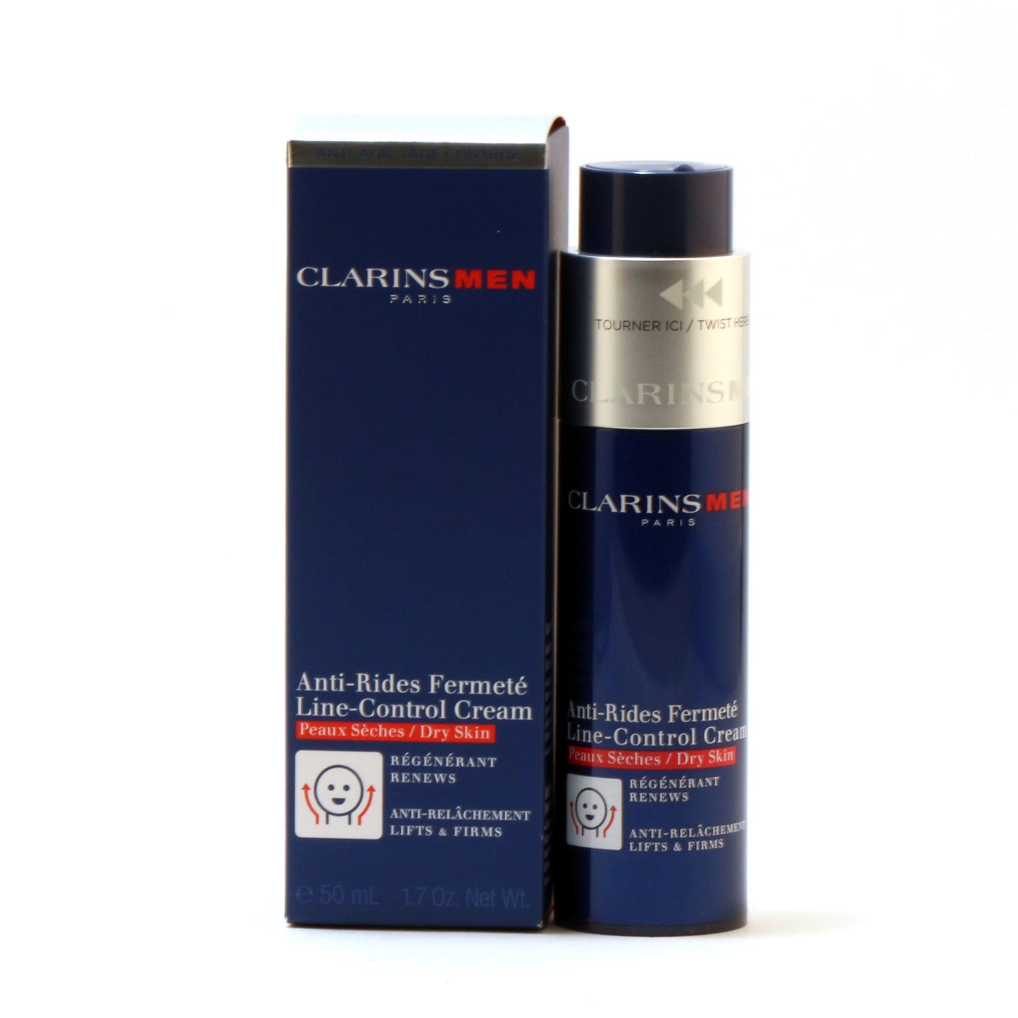 CLARINS MEN LINE CONTROL CREAMFOR DRY SKIN