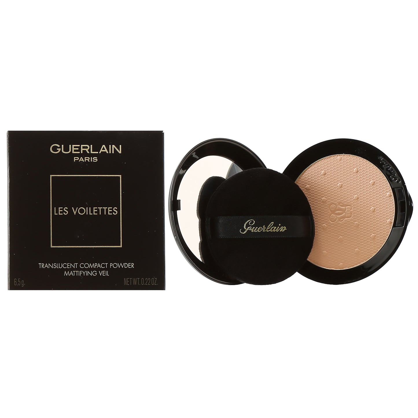 GUERLAIN LES VOILETTESTRANSLUCENT COMPACT POWDER 0