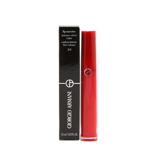 GIORGIO ARMANI LIP MAESTRO INT VELVET LIP GLOSS #503 CODE