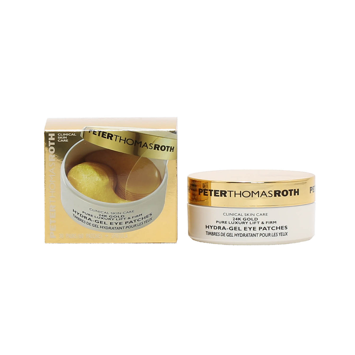 PTR 24K Gold Pure Lux Liftfirm Gel Patches & Spatu
