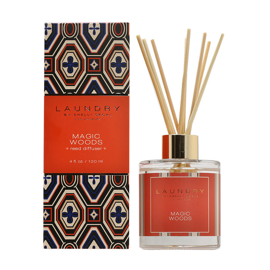 LAUNDRY by SHELLI SEGAL MAGIC WOODS SCENTED CANDLE